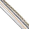 2-5.8mm Bulk Rolo Chain Long Jewelry Chain Extension Necklace Chains For DIY Handmade Jewelry Making Findings Accessories