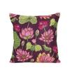Чехол для подушки KOKO MAISON INC Lotus Garden Polystain | Застежка-клапан | Цифровая печать