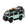 1/32 Land Range Rover Defender Van Alloy Camping Car Model Diecasts Metal Toy Off-Road Vehicles Car Model Sound Light Kids Gifts