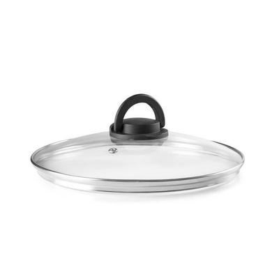 IBILI 970928 Стеклянная крышка с ручкой-цветком, Прозрачная, 28 см 28 x 28 x 4 см