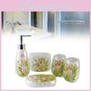 Flower Patterned Bathroom Lotion Storage Bottle Hand Sanitizer Bottles Gift