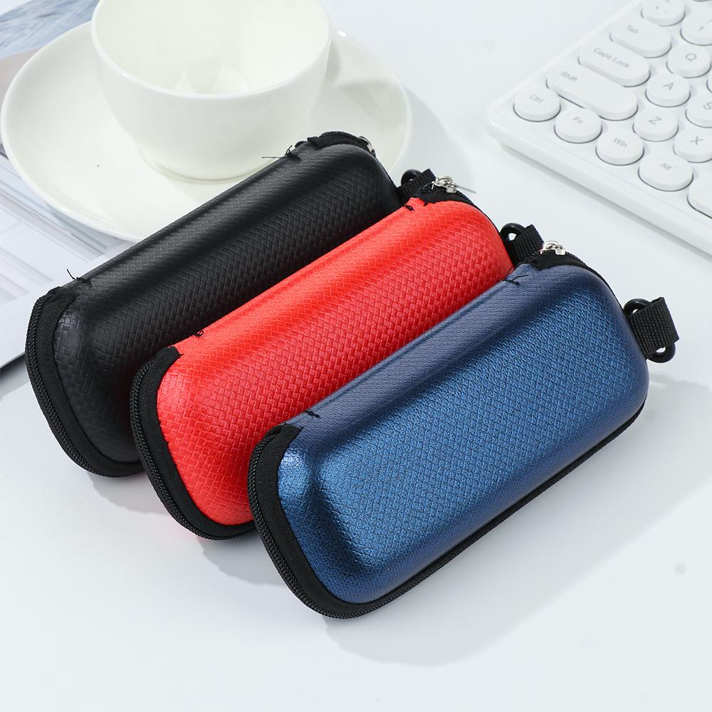 Unisex Travel Office Zipper Eyeglasses Accessories Glasses Box Eyeglasses Case Glasses Holder