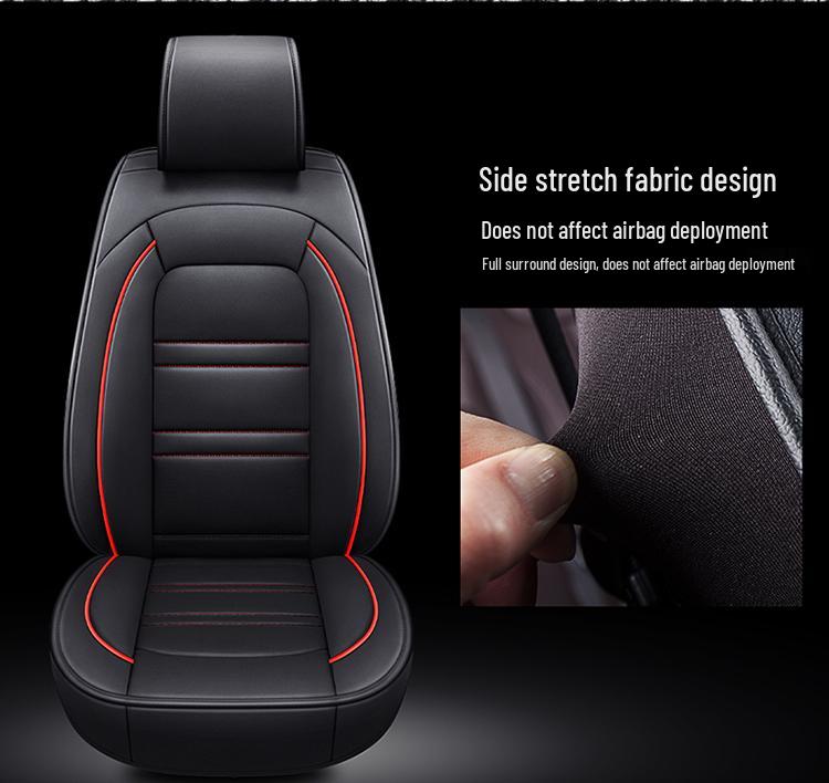 Совместимый с 2013, 2015, 2016 Buick Excelle Кожаный Чехол на Автосиденье, Всесезонный, Полное Покрытие