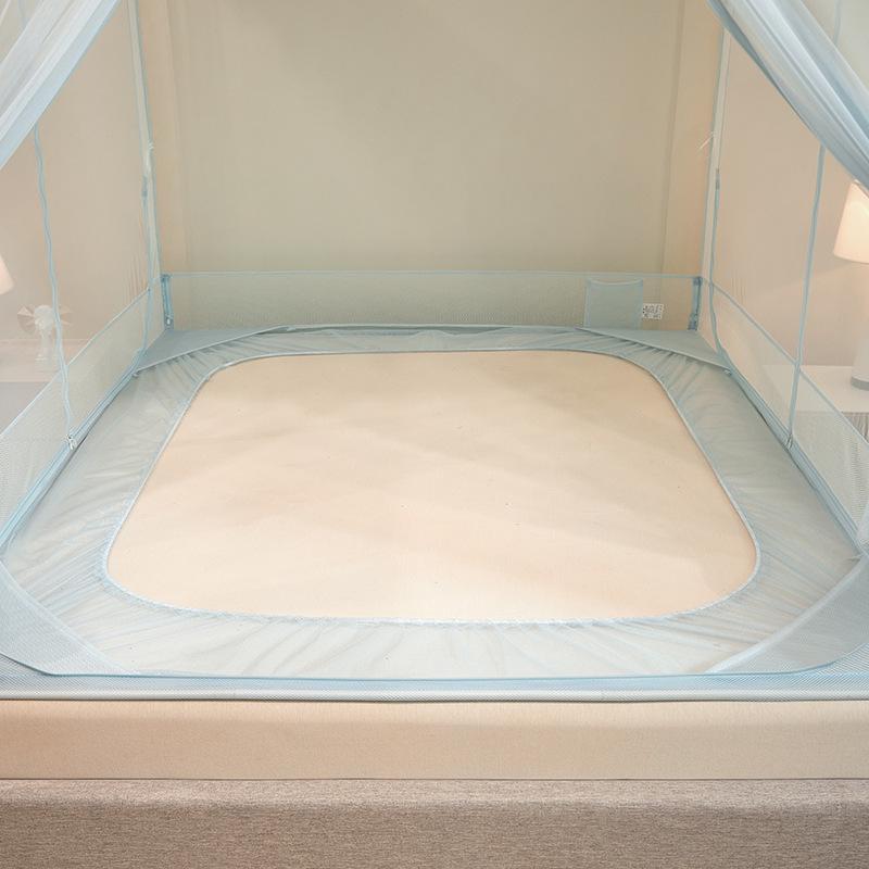 Lace Trim Mosquito Repellent Princess Bedside Canopy