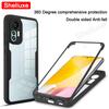 For Xiaomi12 360 Full Body Case Shelluxe For Xiaomi Mi 12 12X 12T 11 11T Mi11 Lite Mi11T Pro Silicone Double Sided Phone Cover