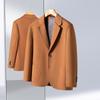 Весенне-осенний мужской костюм Single West Single Row Two Buttons Fashion Casual Double Side Nylon Wool Suit Men Jacket