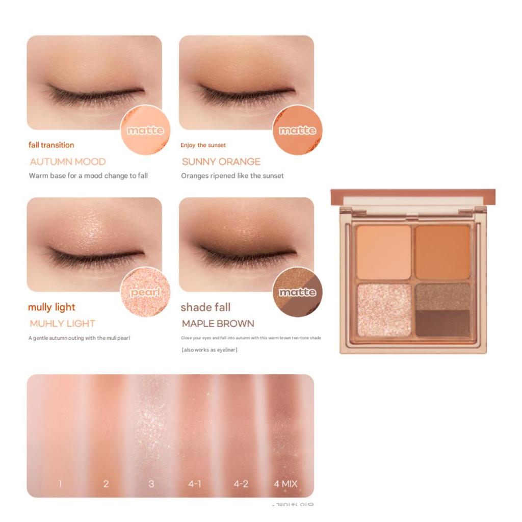 CLUB CLIO PERIPERA Ink Pocket Shadow Palette (7 Options)