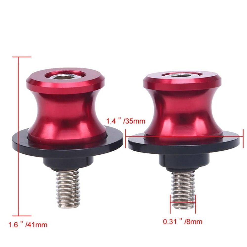 Aluminum Zinc Zinc Alloy Motorcycle Swingarm Spools Swing Arm Stand Screws Motorcycle Accessory
