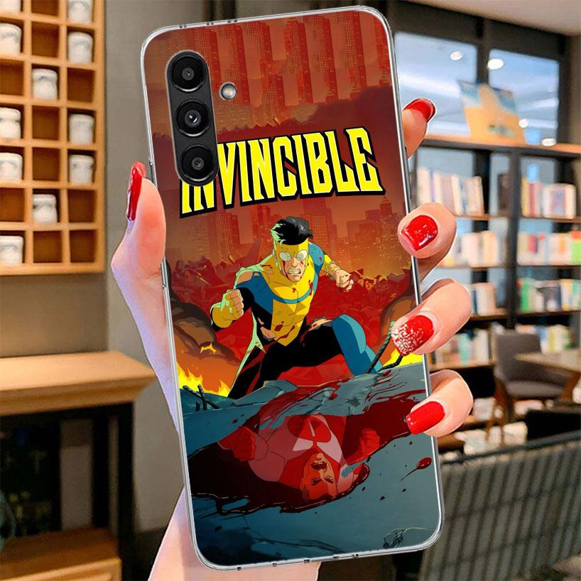 Cool I-Invincible Phone Case For Samsung Galaxy A17 A37 A57 A16 A26 A36 A56 A15 A25 A35 A55 A14 A24 A34 A54 A13 A23 A33 A53 Gala