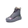 Velvet High Top Snow Boots for Female Winter Students Ins Warm and Casual Thick Sole