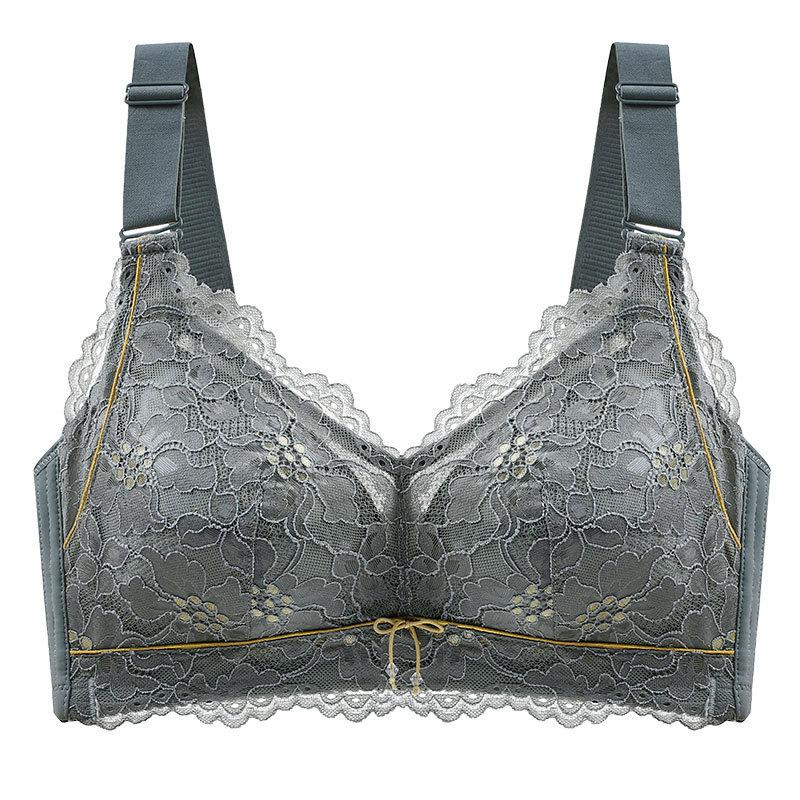 Тонкий бюстгальтер с полной чашкой без стального кольца, регулируемое нижнее белье, женское летнее белье