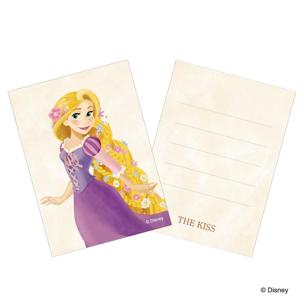 THE KISS Rapunzel On the Tower Disney Princess Rapunzel BOX with Message Silver Necklace [The Kiss] DI-SN1403CB [Disney Collection] [Original Card]