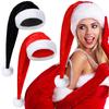 Santa Hat Long Xmas Velvet Santa Hat Winter Warm Costume Christmas Party Supplies for Cosplay Parties Stage Performance