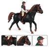 DIY Lifelike Horse Model Realistic Simulation Equestrian Figure  Universal