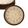 Часы Muku 2 Beach Brown Wall Clock Continuous Second Hand Controlled km-45BRRC 306mm (Радиочасы)