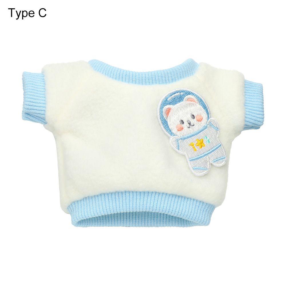 Children's Toy Fat Plush Doll Cotton Doll Clothes Mini Wear Conjoined Garment Doll's Clothing