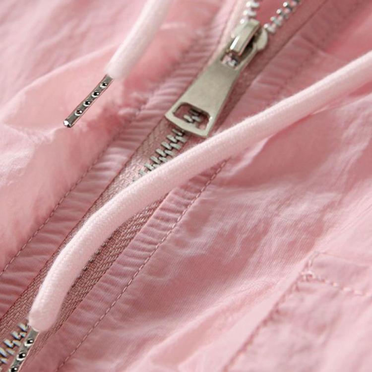 Простота Тонкая Солнцезащитная Одежда Анти УФ Свободная Летняя Куртка С Длинными Рукавами Водонепроницаемая Быстросохнущая Женская Пальто Спорт На Открытом Воздухе