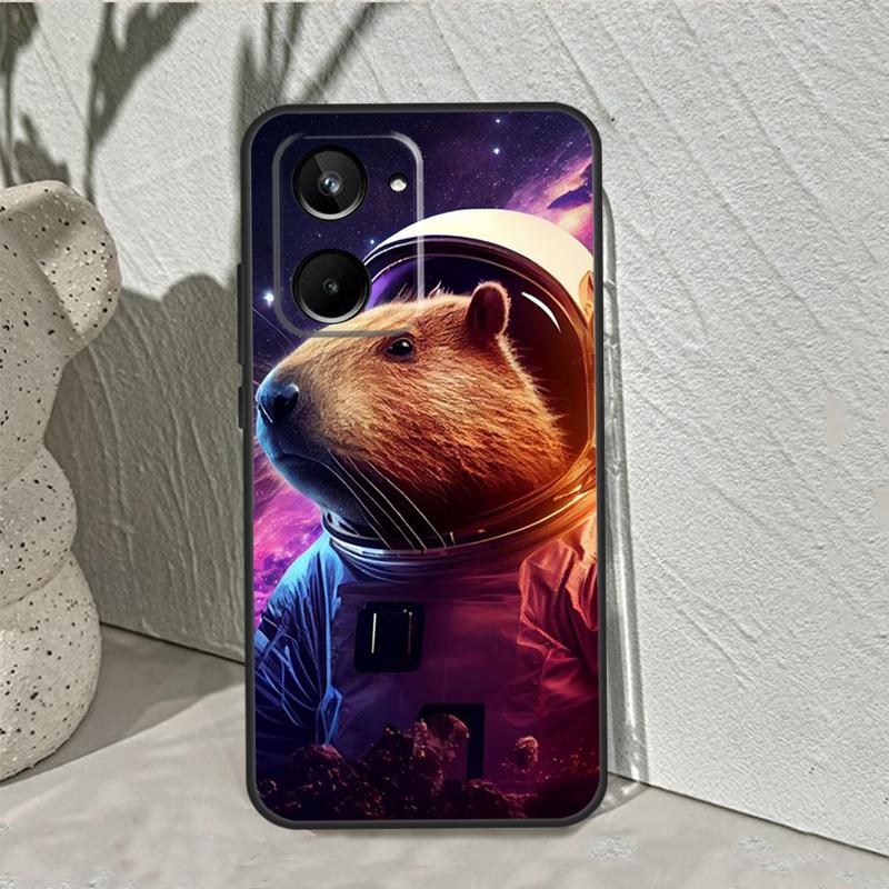 Cartoon Capybara For Realme C75 C63 C61 C71 C55 C67 C51 C65 C53 10 11 12 13 14 15 Pro Plus GT6 GT7 Pro Case