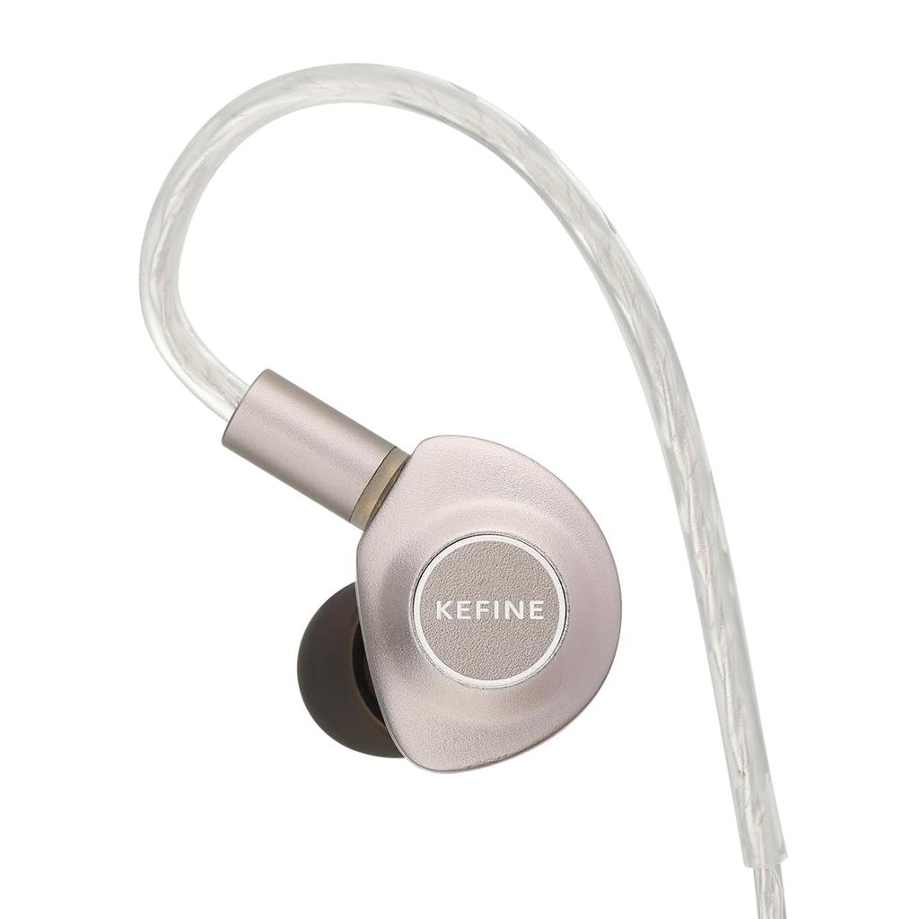 HiFiGo Kefine Delci AE 10 мм динамический драйвер IEM HiFi мониторные наушники с прозрачным и мощным звуком наушники-вкладыши (4.4mm)