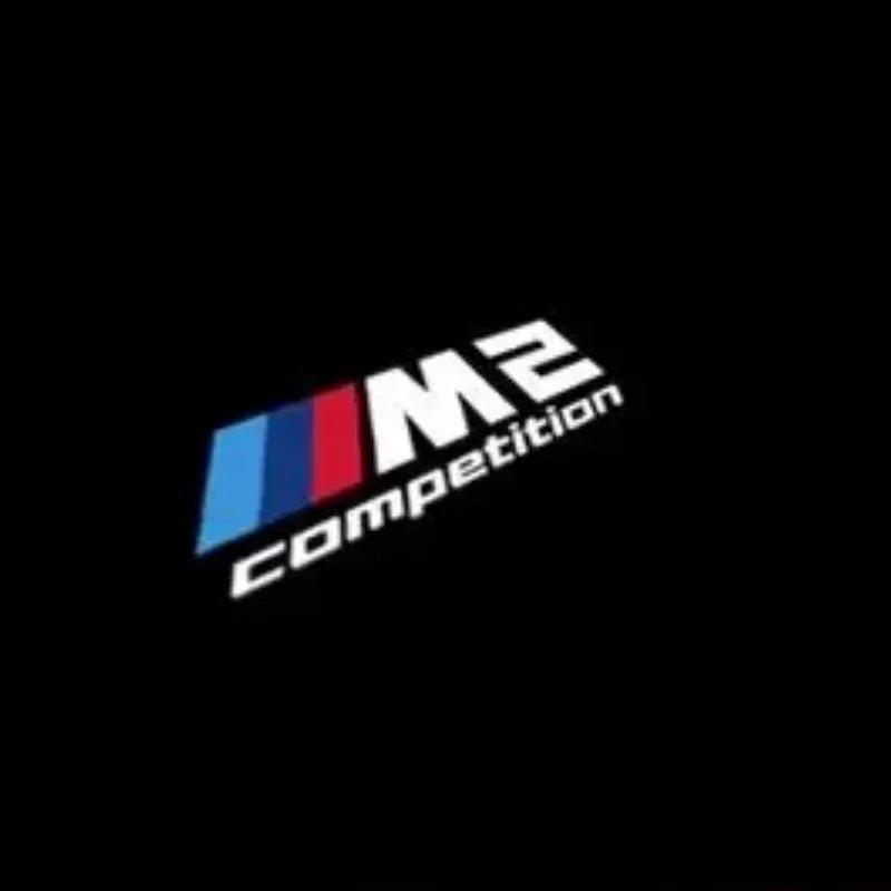 2/4 шт. светодиодная лампа приветствия для двери автомобиля подходит для BMW E90E91E92E93E60E61F10f07E63E64F12f3F30E87 декоративная лампа. автомобильные аксессуары