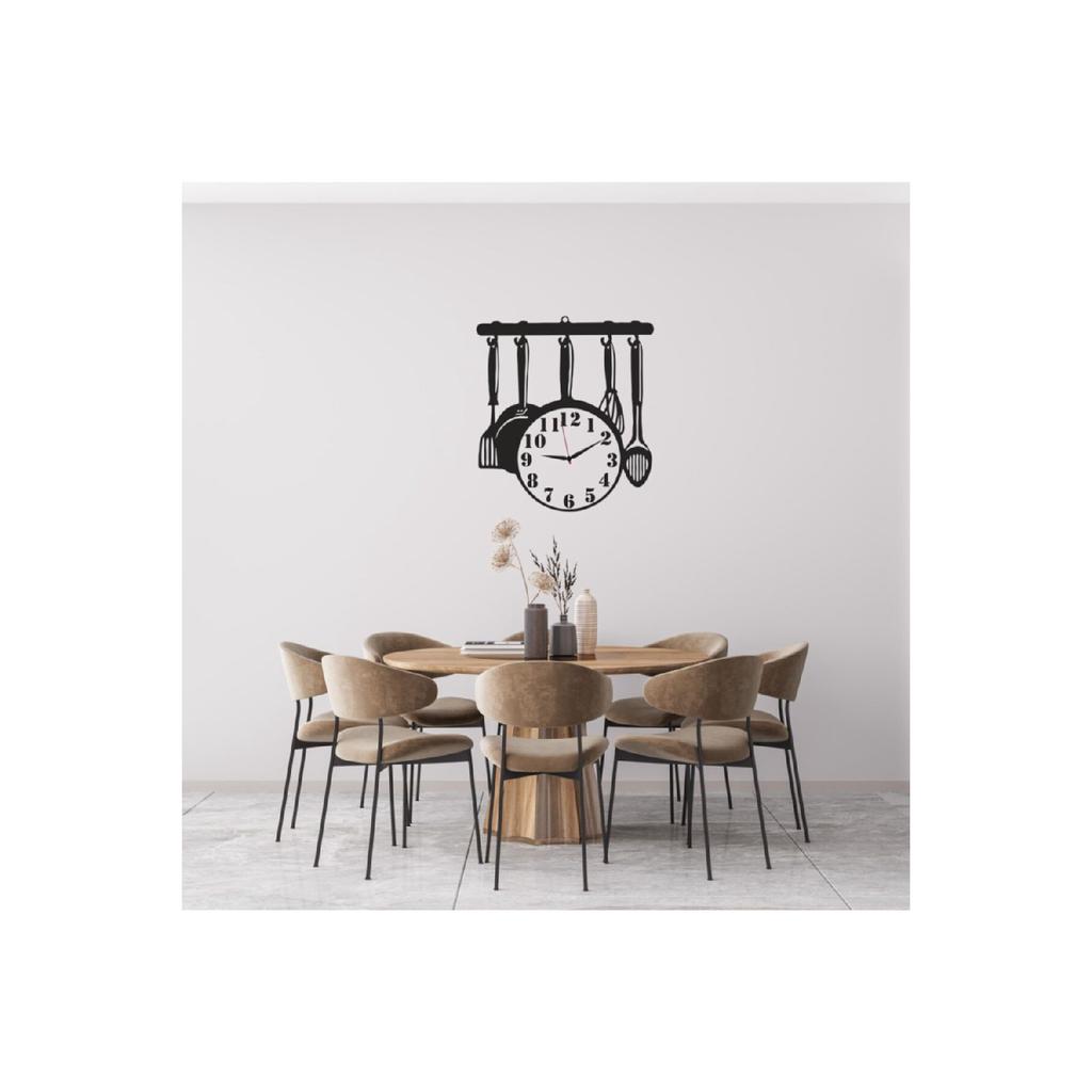 Decorative MDF Kitchen Clock