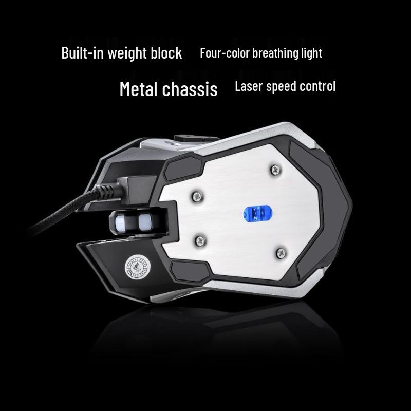 Fenglolang T1 RGB Проводная игровая мышь