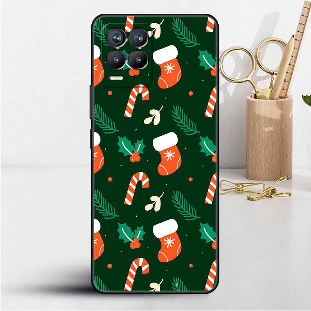 Чехол для Realme 8 C21y GT Neo 2 3 8i C21 7 C11 6 C12 C35 C3 GT 9 Pro C12 Master Funda Phone Cover Snow Merry Christmas