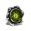 Moldavite Quartz Gemstone 925 Sterling Silver Gift Jewelry Ring Size 9.5
