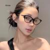 New Fashionable Cat Eye Photochromic Myopia Glasses Women Anti Blue Light Personalized High-definition Glasses Diopter To -4.0