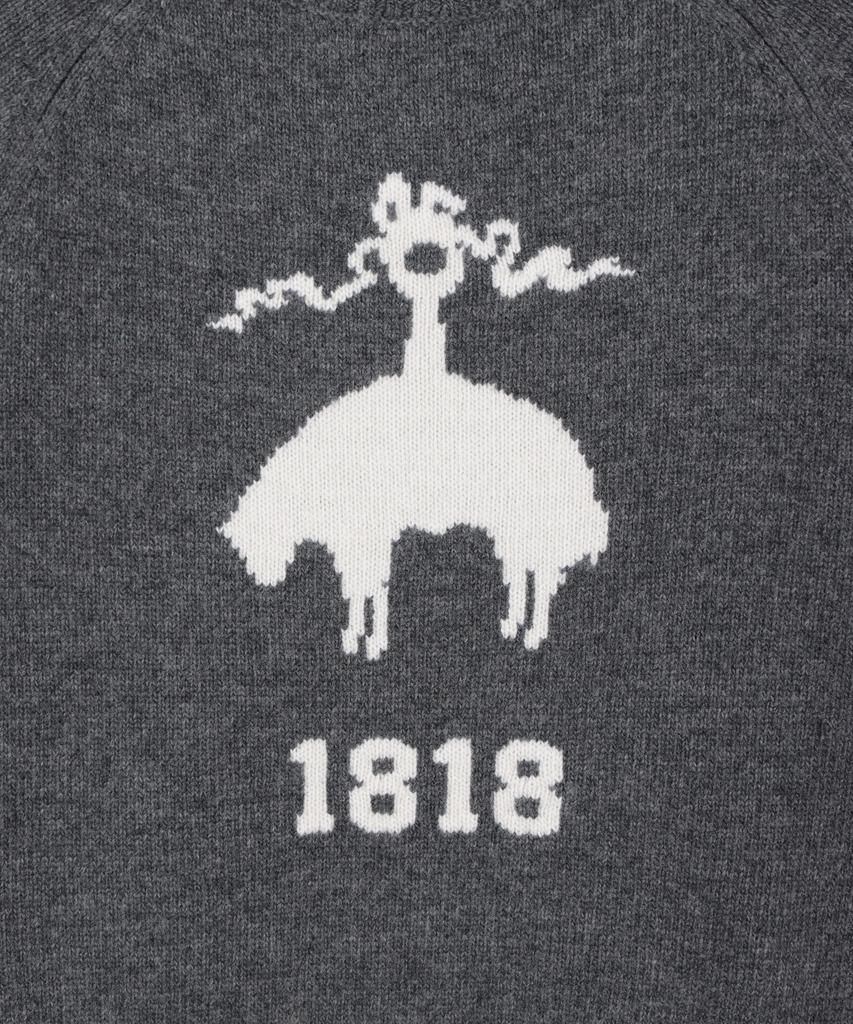 BROOKS BROTHERS [Women'S] Golden Fleece Jacquard Sweater (Grey) (Bbwrwbf403)