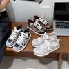 Autumn Versatile Flat Bottom Lightweight Women's New Color Matching Dad Shoes Fashionable Feet Small Board Shoes