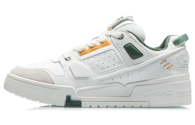 Li Ning Synthetic Leather Coverage Slip Resistant, Abrasion Resistant, Lightweight, Breathable Low top Skateboard Shoes AGCR297-5