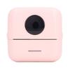 Карманный термопринтер Bluetooth высокой четкости портативный мини-принтер для QR-кода этикетки розовый