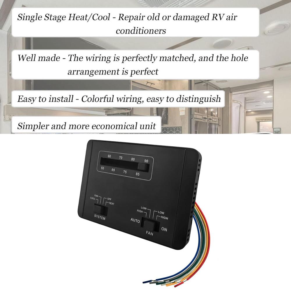 7330F3852 Ручной настенный термостат Одноступенчатый нагрев/охлаждение