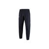 Stretch Letter Print Woven Sports Pants Men Bottoms Black 22500706-001
