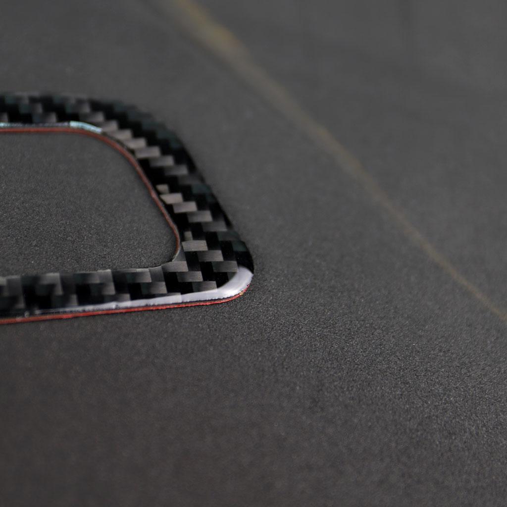 For Ford Mustang 15-17 Carbon Fiber Car Door Air AC Outlet Vent Molding Cover Trim Sticker Car Styling Auto Accessories Decals