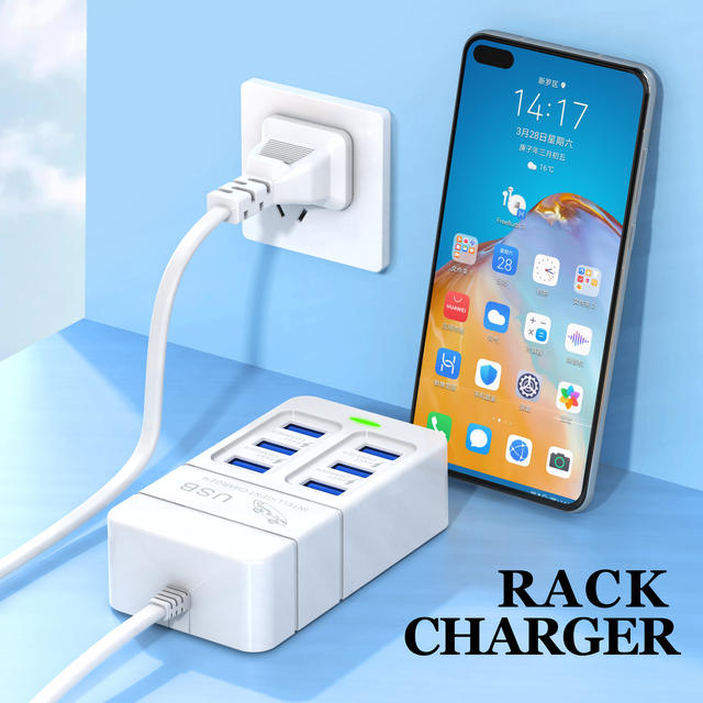 6 в 1 USB зарядное устройство 35 Вт PD Type C быстрое зарядное устройство настенный телефонный адаптер быстрое зарядное устройство 3.0 USB концентратор EU US вилка USB зарядное устройство Type C