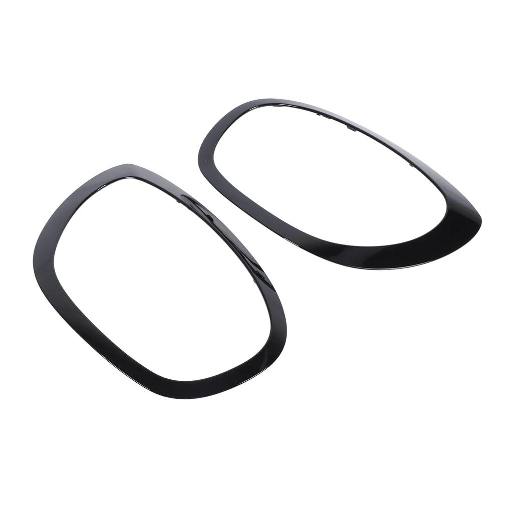 Кольцо отделки фары 1 пара Не выцветающее Легко установить Крышка кольца отделки фары 51138739351 для Cooper F60 Countryma 2017 по 2025