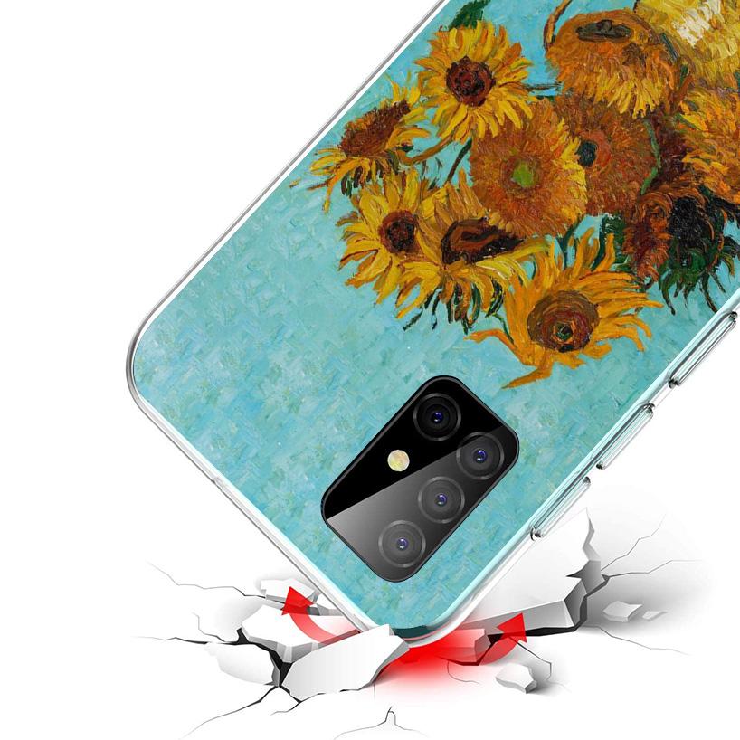 Чехол для телефона с картиной Ван Гога маслом Для Samsung Galaxy A17 A16 A15 A14 A13 A57 A56 A55 A54 A53 A37 A36 A35 A34 A33 A26 A25 A24