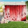 Horror Bloodstain Background Cloth - Realistic Blood Effect for Halloween Party Decoration.PMJ