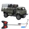 Wireless Remote Control Military Truck 4 Wheel Drive Off Road RC Model Car Toy with Light