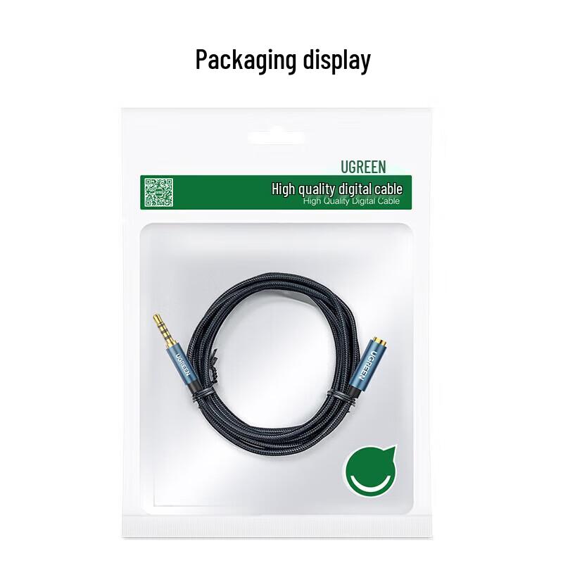 Ugreen 3.5mm Audio Extension Cable with Microphone - 2M