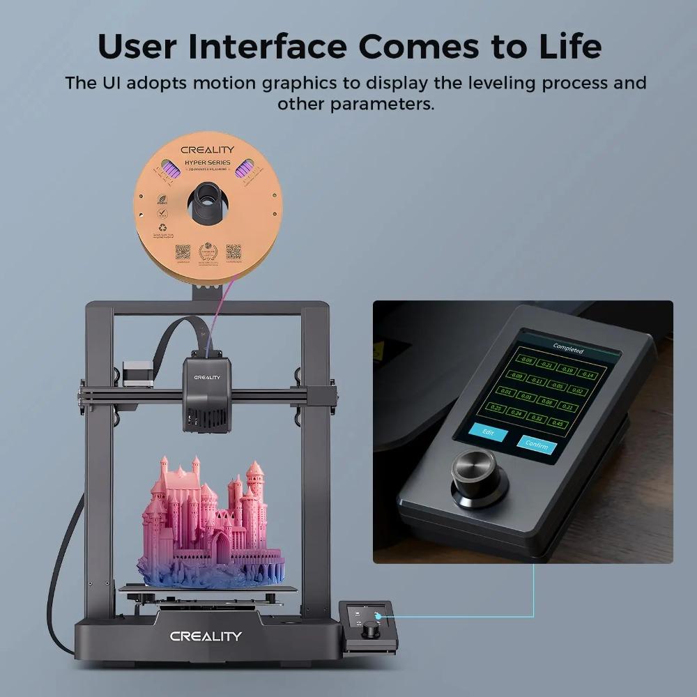 3D-принтер CREALITY Ender-3 V3 SE Sprite Прямая экструзия Дисплей IU Автоматическое выравнивание Двойная ось Z 3D-принтер Creality Ender-3 V3 SE