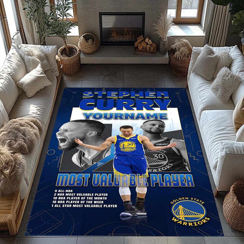 Curry Personalized Name Area Rug Suitable For Dining Room Dormitory Living Rooms Study Room Antislip Rug Anime Office Decor