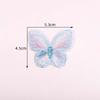 10PCS Double-layer Chiffon Butterfly Dreamy Sewing Craft Decoration  For Hairband Nail Decoration