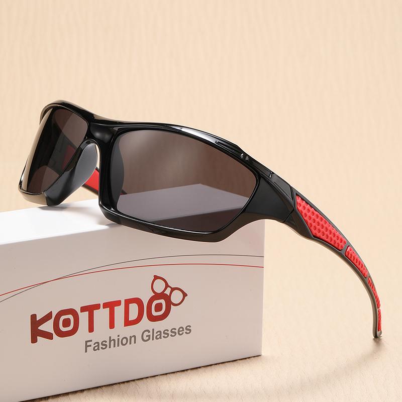 New Sport Polarized Sunglasses Men Cycling Outdoor Sunshade Eyewear Male Women Sunglasses Yellow Night Vision Eyewear Uv400