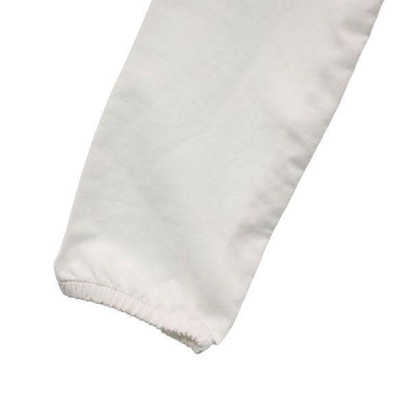 PUMA training Long sleeve Zip hoodie M White x gray warm up Women Used