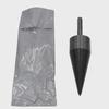 Triangular Black Interchangeable Firewood Splitting Drill Bit for Electric Tools
