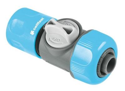 Quick Connector With Valve Ideal 1/2" - 5/8" Cellfast