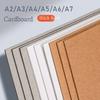A2/A3/A4/A5/A6 Плотная крафт-бумага Картон DIY Ручная работа Изготовление Поделки Декорация Крафт-бумага Высокое качество Толстый картон Оптом